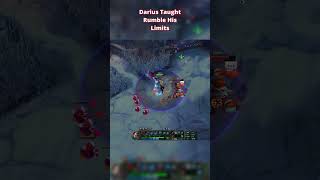 Rumble Main gets Smartly Outplayed by God King Darius Top Lane #leagueoflegends #darius #dariustop