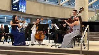 Piano and Violin Concerto in the Lobby of Roy Thomson Hall, Toronto, 2024-05-11
