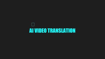AI Video Translation — For Beginners