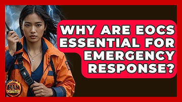 Why Are EOCs Essential For Emergency Response? - Man vs. Disaster