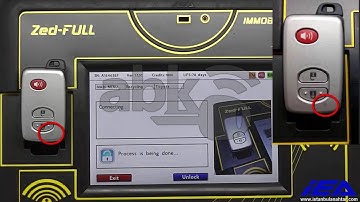 Toyota - Lexus ID-4D Used Smart Key Renewing by the Zed Full Smart Key Programmer