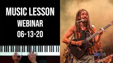 Lessons with Carlos (Webinar 06-13-20), Jazz Blues in F Tutorial