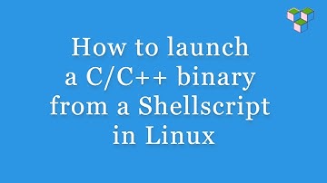 How to launch a C/C++ binary from a shell script in Linux | CppBuzz