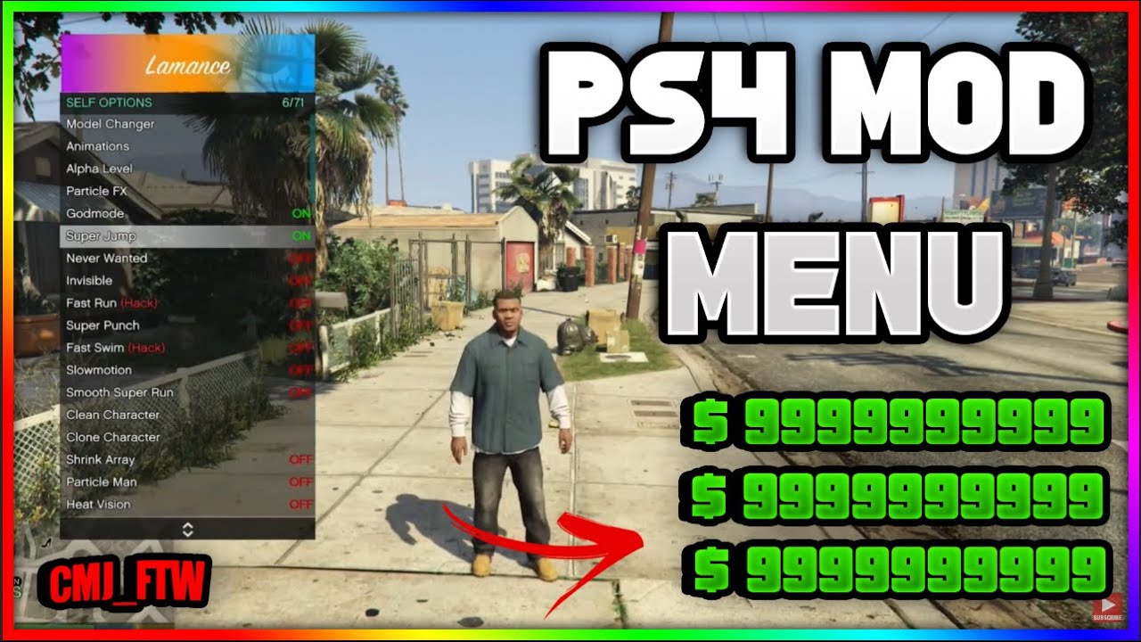 HOW TO INSTALL GTA 5 MOD MENU WITH USB (PS4, Xbox One, PS3, Xbox