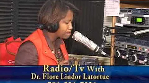 DR FLORE LINDOR LATORTUE with guest tony jean thenor