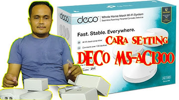 CARA SETTING TP LINK DECO M5 GAK PAKE RUMIT