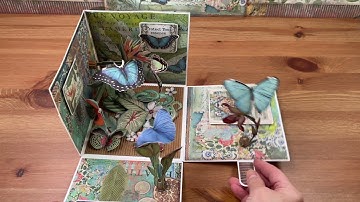 Exploding Box with Butterflies