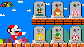 Mario R.i.p All Team In Super Mario Bros...please Come Back Game Animation