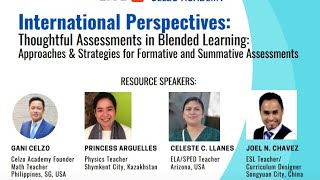 INTERNATIONAL PERSPECTIVES: THOUGHTFUL ASSESSMENTS IN BLENDED LEARNING