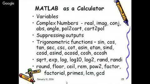Getting Started with Matlab by Dr Lini Mathew