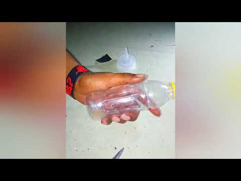 How to make a water bottle bong in home without wasting money