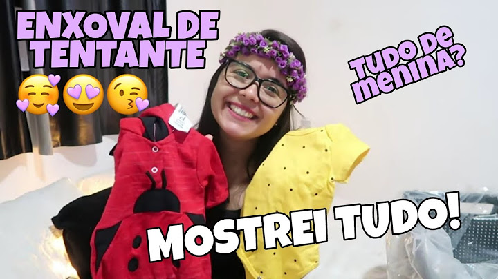 MOSTREI TODO ENXOVAL DE TENTANTE, POR QUÊ VENDEMOS O BERÇO E MINI BERÇO?!