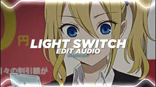 Light Switch - Charlie Puth Edit Audio