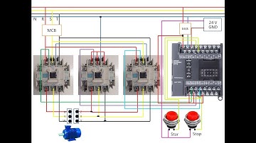 Star delta dengan PLC Omron