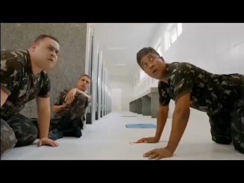 soldiers have diarrhea in the barracks toilet