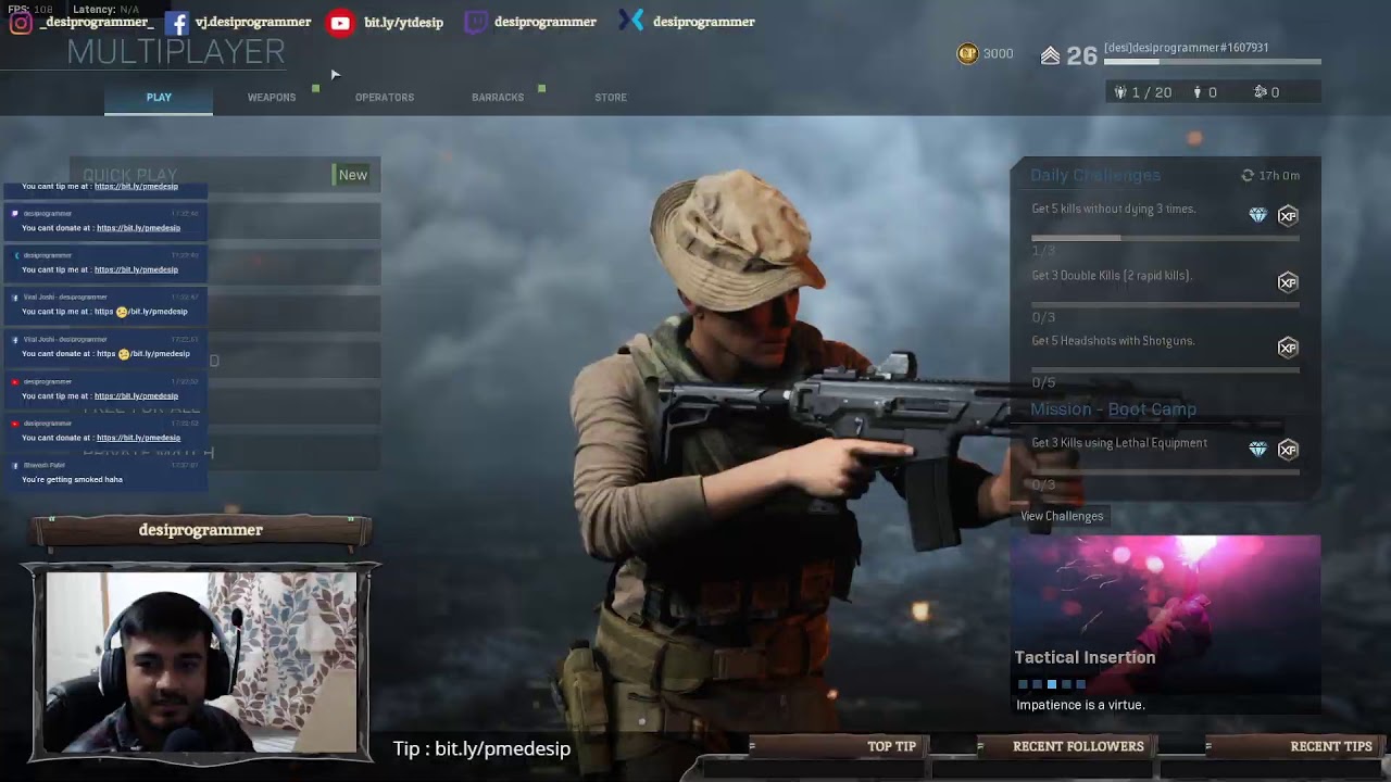 Call of Duty : Modern Warfare | desiprogrammer