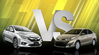 Honda City vs Toyota Yaris Car review : Exterior, Interior, Safety, Price