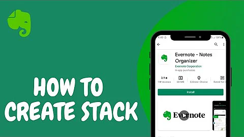 How To Create Stacks In Evernote | Make New Stack Evernote
