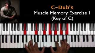 Video thumbnail of "C-Dub's Muscle Memory Exercise 1 of 12"