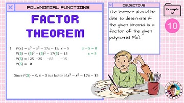 Factor Theorem [Example 1-6]
