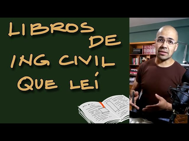 Más desaparecer Lleno Libros de Ingeniería Civil que leí y recomiendo - YouTube