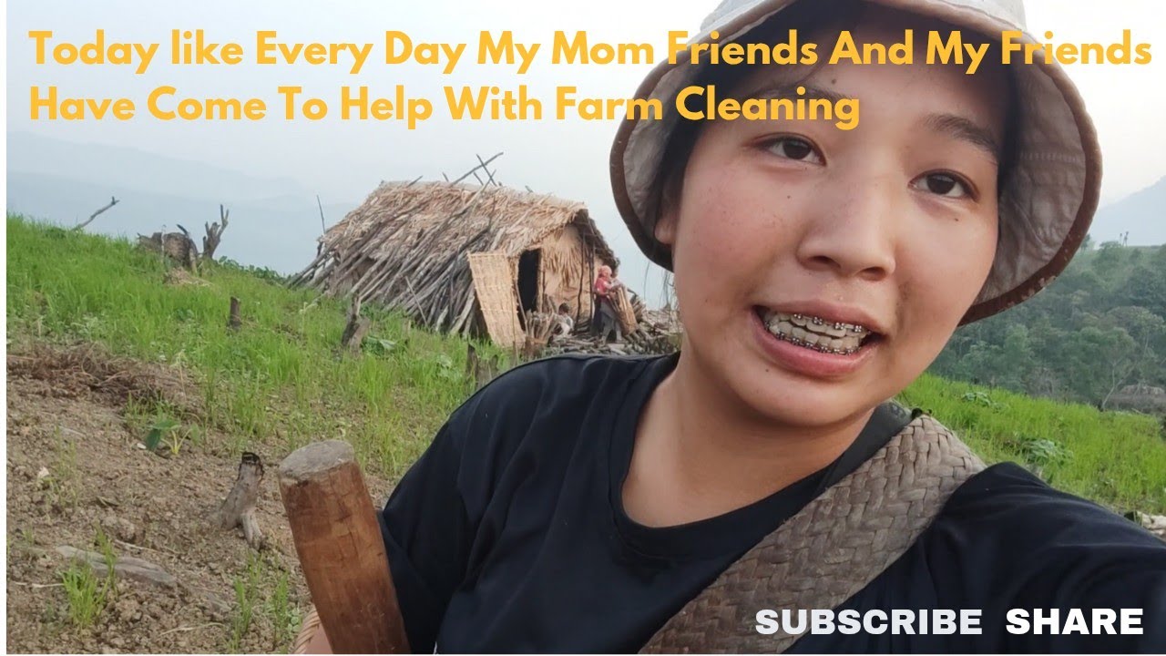 Today like Every Day My Mom Friends And My Friends Have Come To Help With Farm Cleaning