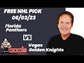 NHL Pick - Florida Panthers vs Vegas Golden Knights Prediction, 6/3/2023 Free Best Bets & Odds