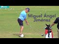 Miguel ngel jimnez golf swing  driver slow motion