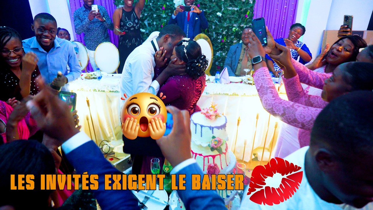 QUAND LE PEUPLE RÉCLAME  “LES BISOUS ! LES BISOUS 💋🔥 | Mariage inoubliable au Congo”
