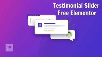 How to Create a Testimonial Slider in Elementor Free Version