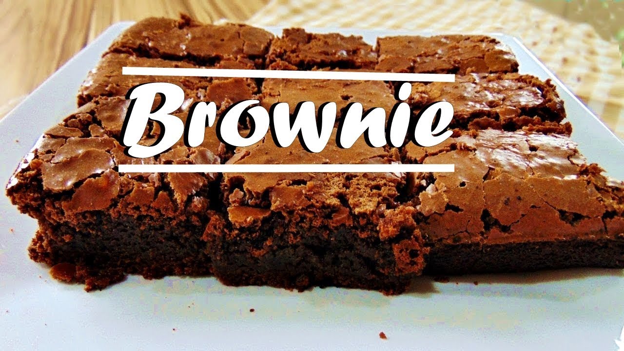 BROWNIE DE CHOCOLATE FÁCIL ASSADO RECEITAS CASEIRAS