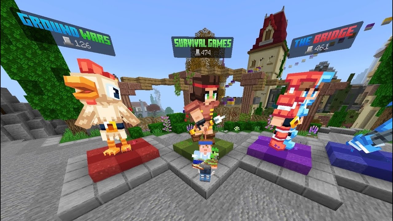 Ep. 4 - Playing 30 minutes of every Hive game! - Survival Games