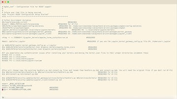 Jupyter Kernel Gateway Installation on z/OS