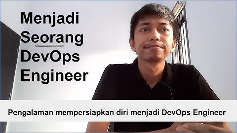 Menjadi DevOps Engineer