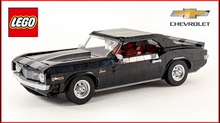 LEGO Icons 10304 Chevrolet Camaro Z/28 1969 Speed Build  Brick Builder