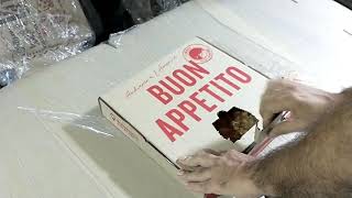 Caja pizza cierre de seguridad