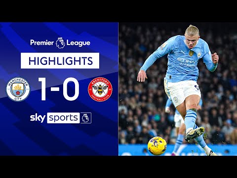Erling Haaland has scored against EVERY PL club he's faced | Man City 1-0 Brentford | EPL Highlights