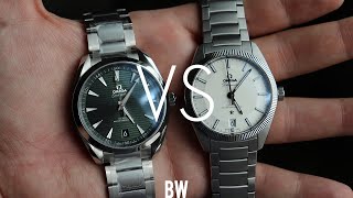 Omega Aqua Terra vs Omega Globemaster