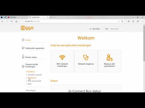 WPS aan zetten connectbox ziggo