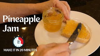 Easiest Jam Ever Using Only 2 Ingredients! 🍍