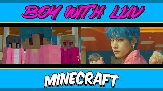 BTS BOY WITH LUV MV in Minecraft /Comparison version/ screenshot 4