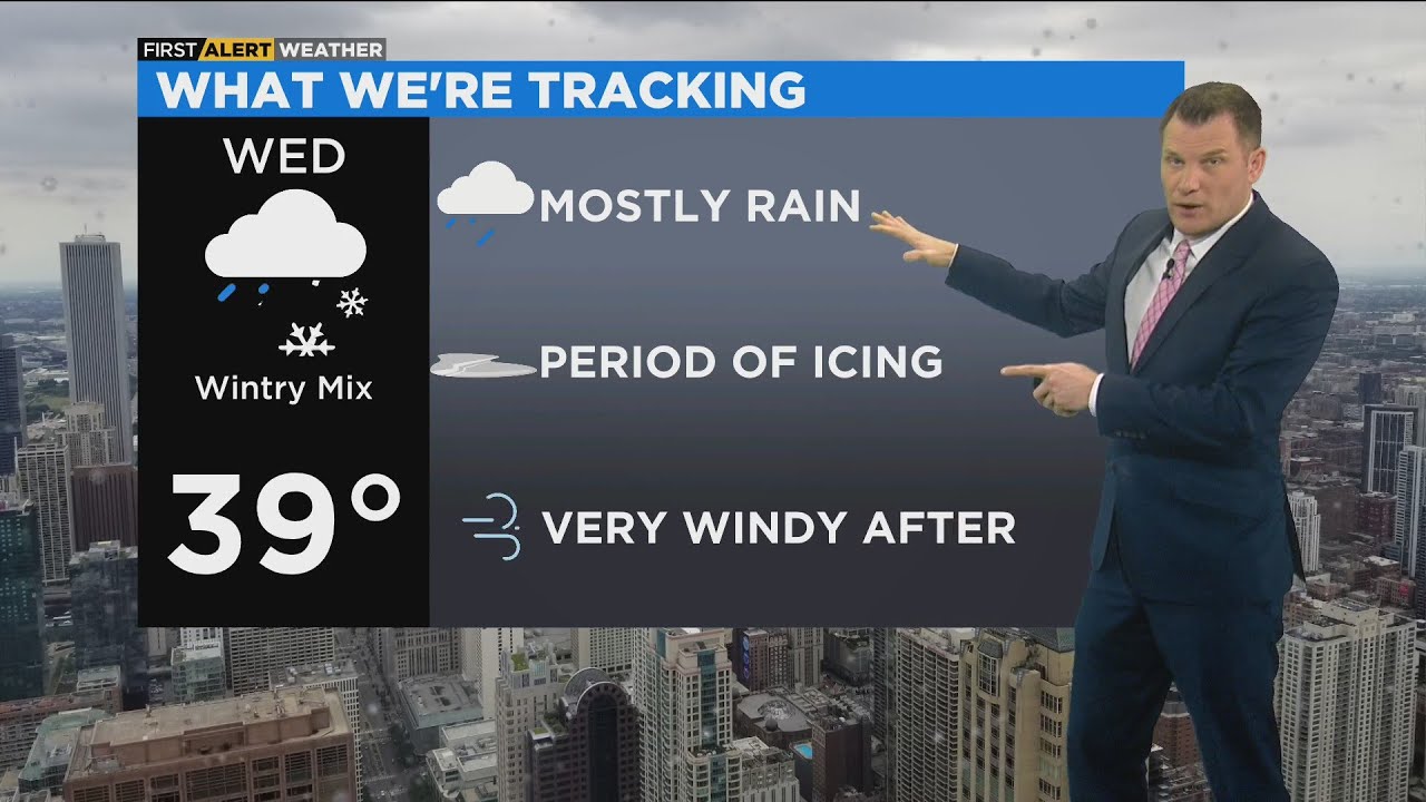 Chicago First Alert Weather: quiet start to week, rainy Wednesday - YouTube