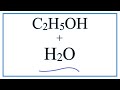 Ethanol and Water Mixture Concepts