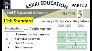 💥 11th Computer Science Computer Technology Computer Applications Chapter 5 Book Back Answers Part2