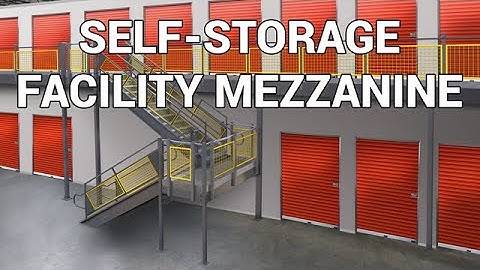 How to Design a Mezzanine for Self-Storage Facility