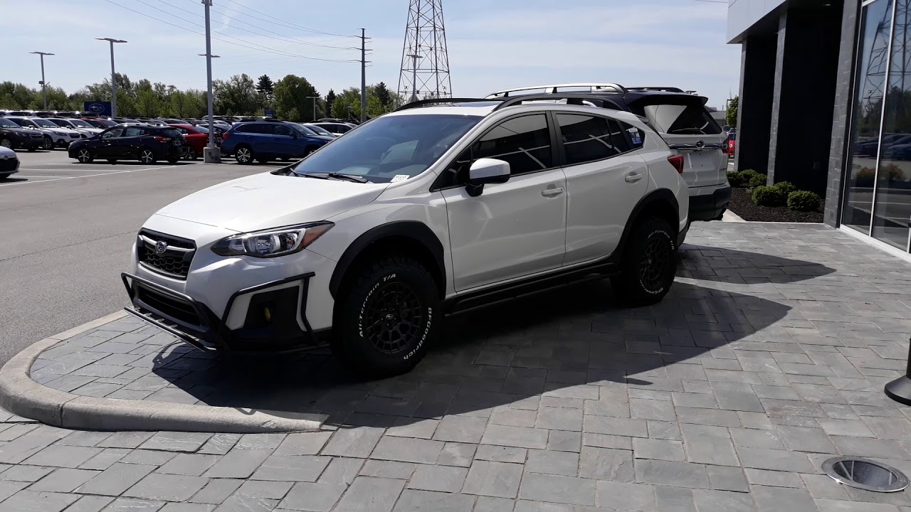 Subaru 2019 Lifted Crosstrek White YouTube