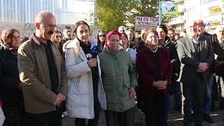 Baz Istasyonunun Kurulmak Istenmesine Yurttaşların Tepkisi Sürüyor İzin Vermeyeceğiz