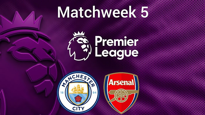 FA Premier League, 24/25, Matchweek 5, Man City vs Arsenal
