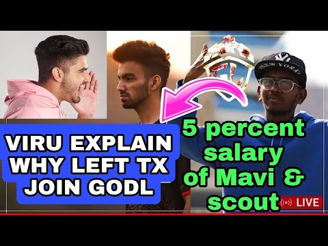 Why Viru & Gill Left TX And Joined GODL ️🔥 || 5 Percent Salary Of Mavi ...