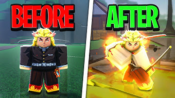 Going From NOOB To FLAME HASHIRA Rengoku In NEW Demon Slayer Game (Weak legacy 2)